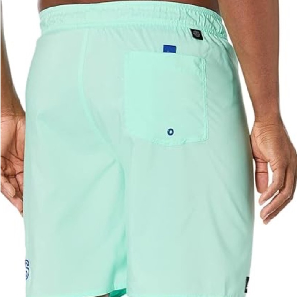 NWT Men’s XXL Adidas Swimsuit in Pulse Mint/Semi Lucid Blue - Picture 3 of 12